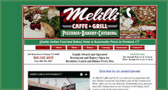 Desktop Screenshot of melillicaffeandgrill.com